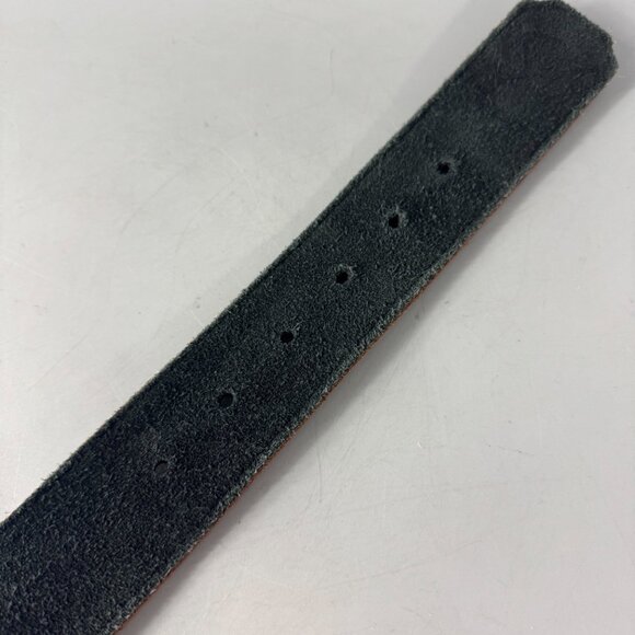 Buckle-Down Buckle Brown Leather Belt - Picture 8 of 13